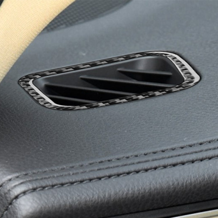 Car Carbon Fiber Dashboard Air Outlet Decorative Sticker for Toyota Highlander 2014-2019, Left Drive - Car Interior Mouldings by buy2fix | Online Shopping UK | buy2fix