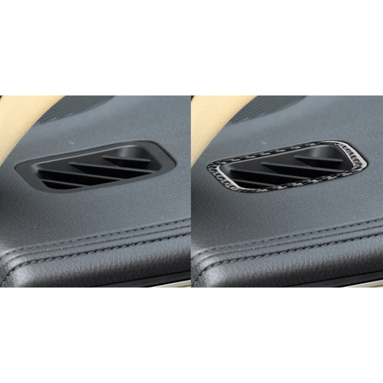 Car Carbon Fiber Dashboard Air Outlet Decorative Sticker for Toyota Highlander 2014-2019, Left Drive - Car Interior Mouldings by buy2fix | Online Shopping UK | buy2fix