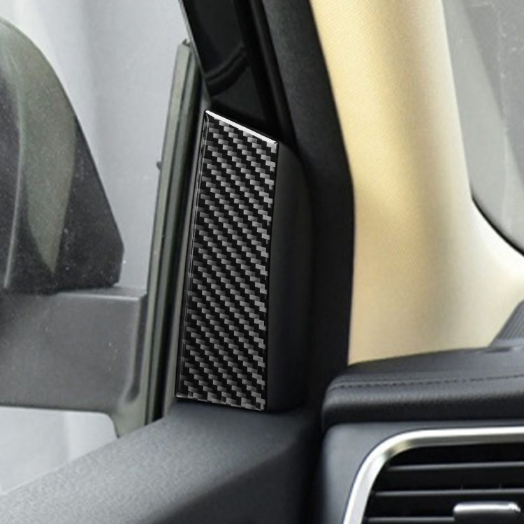 Car Carbon Fiber A-pillar Decorative Sticker for Toyota Highlander 2014-2019, Left Drive - Car Interior Mouldings by buy2fix | Online Shopping UK | buy2fix