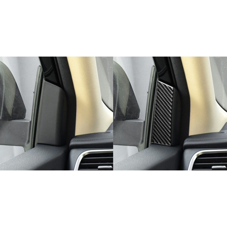 Car Carbon Fiber A-pillar Decorative Sticker for Toyota Highlander 2014-2019, Left Drive - Car Interior Mouldings by buy2fix | Online Shopping UK | buy2fix