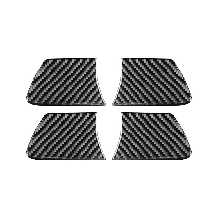 Car Carbon Fiber Inside Door Bowl Decorative Sticker for Toyota Highlander 2014-2019, Left Drive - In Car by buy2fix | Online Shopping UK | buy2fix
