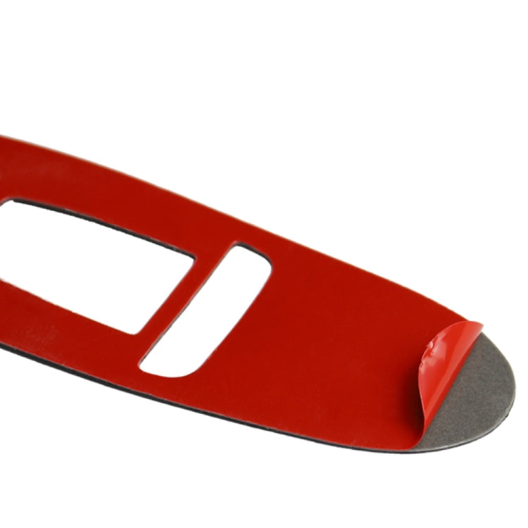 Car Carbon Fiber A Style Window Glass Lift Panel Decorative Sticker for Infiniti Q50 2014-2020, Right Drive (Red) - Steering Wheel Accessories by buy2fix | Online Shopping UK | buy2fix