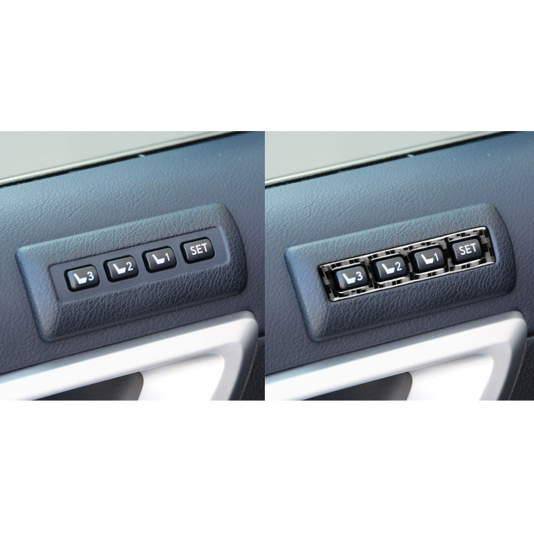 Car Seat Adjustment Panel Decorative Sticker for Lexus CT 2011-2017, Left and Right Drive by buy2fix