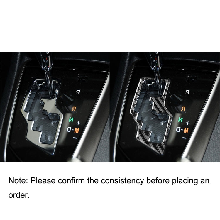 Car Carbon Fiber Gear Decorative Sticker for Toyota Corolla / Levin 2014-2018, Right Drive by buy2fix
