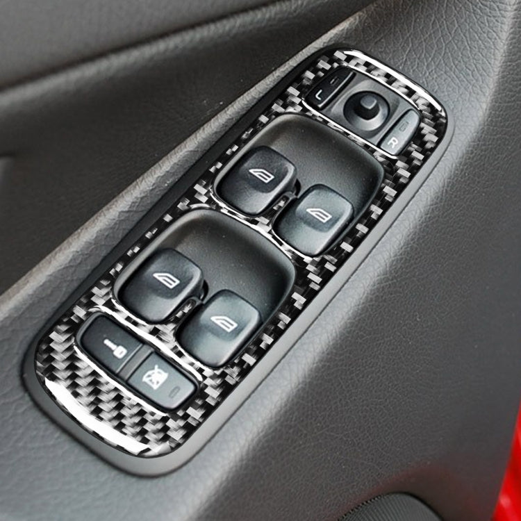 4 in 1 Car Carbon Fiber Door Set A Decorative Sticker for Volvo XC90 2003-2014, Left Drive - Car Interior Mouldings by buy2fix | Online Shopping UK | buy2fix