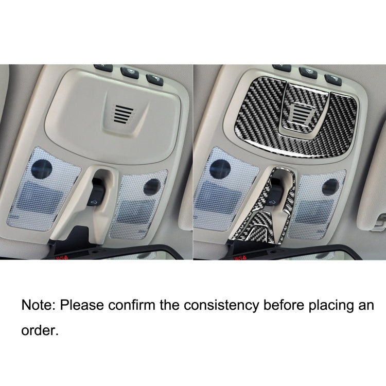 Car Carbon Fiber Reading Light B Decorative Sticker for Volvo XC90 2003-2014, Left and Right Drive Universal by buy2fix