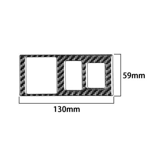 Carbon Fiber Car Headlight Height Adjustment Switch Decorative Sticker for Toyota Tundra 2014-2018, Left Right Driving Universal by buy2fix