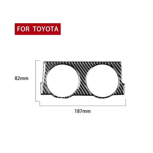 Carbon Fiber Car Four-wheel Drive Switch Panel Decorative Sticker for Toyota 4Runner 2010-2020 by buy2fix