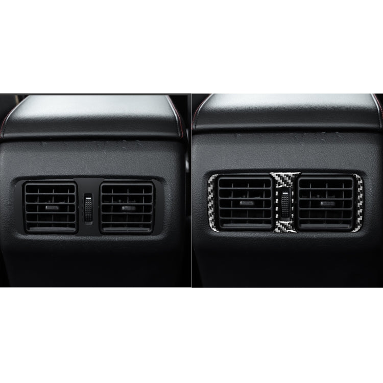 3 PCS / Set Carbon Fiber Car Rear Air Outlet Decorative Sticker for Toyota 4Runner 2010-2020 by buy2fix