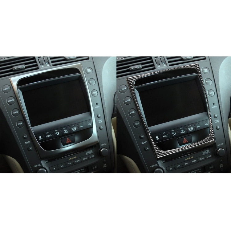 Carbon Fiber Car Air Conditioning Panel Decorative Sticker for Lexus GS 2006-2011,Left and Right Drive Universal by buy2fix