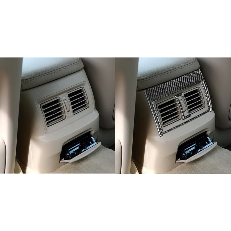 3 PCS / Set Carbon Fiber Rear Exhaust Vent Decorative Sticker for Lexus GS 2006-2011,Left and Right Drive Universal by buy2fix