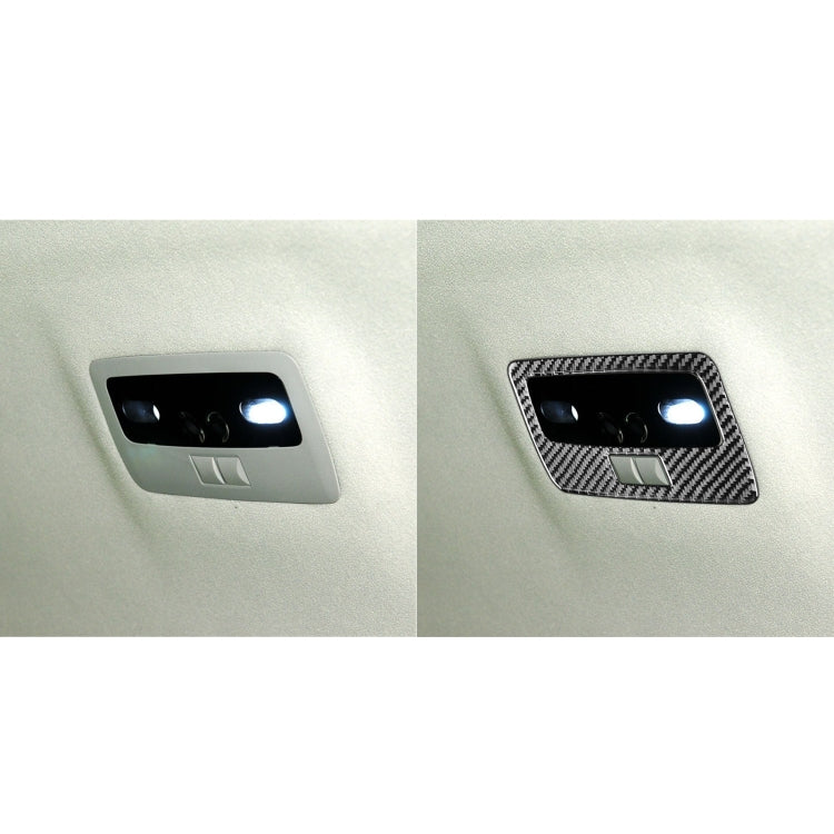 Carbon Fiber Car Rear Reading Light Panel Decorative Sticker for Lexus GS 2006-2011,Left and Right Drive Universal by buy2fix