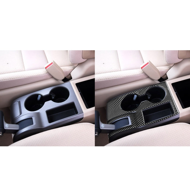 Carbon Fiber Car Cup Holder Panel Decorative Sticker for Honda CRV 2007-2011,Left Drive by buy2fix