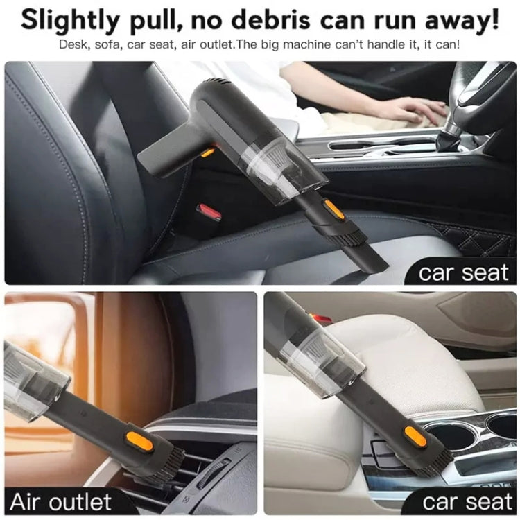 Car Portable Handheld Powerful Vacuum Cleaner Style: Wireless (Black) by buy2fix