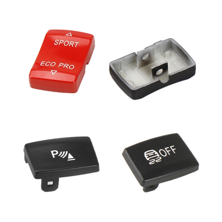 For BMW 3 Series Left Driving Car Central Control Multi-function ESP Button 6131 9252 912(Black) - Car Switches by buy2fix | Online Shopping UK | buy2fix