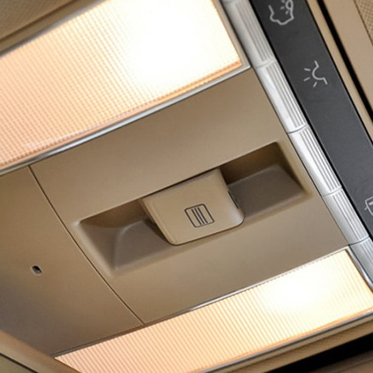 For Mercedes-Benz W221 2006-2013 Left Driving Car Sunroof Switch Button Dome Light Button(Grey) by buy2fix