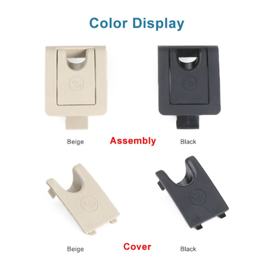 For Toyota Camry 2017- Car Rear Child ISOFIX Switch Seat Safety Cover 2059200513(Black) by buy2fix