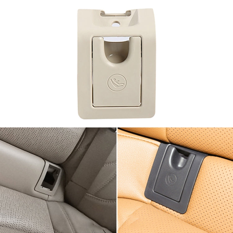 For Toyota Camry 2017- Car Rear Child ISOFIX Switch Seat Safety Cover Assembly 2059200513 (Beige) - Seat Belts & Padding by buy2fix | Online Shopping UK | buy2fix