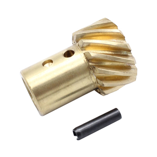 For SBC BBC Chevrolet 0.491 inch Car Cam Gear Shaft Roller Cam Bronze HEI Distributor Gear by buy2fix
