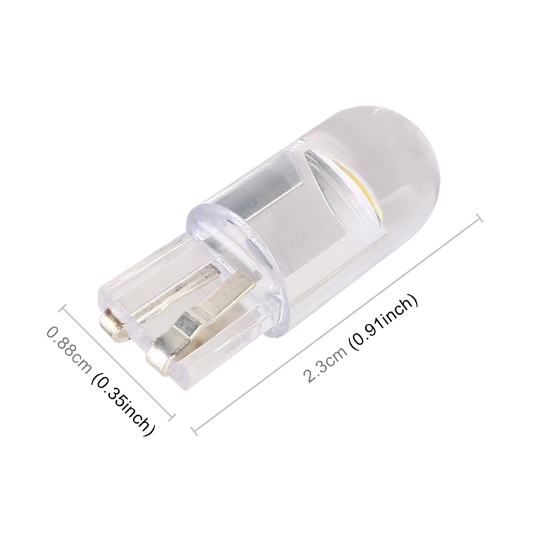 50pcs T10 DC24V / 0.36W / 0.03A Car Clearance Light COB Lamp Beads (White Light) - Clearance Lights by buy2fix | Online Shopping UK | buy2fix