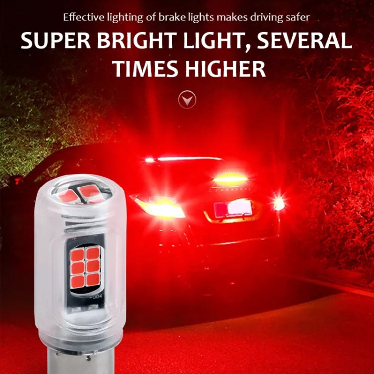 2pcs 1156 DC12V / 2.16W / 0.18A / 480LM Car LED Turn Signal Light(White Light) - Arrow Turn Lights by buy2fix | Online Shopping UK | buy2fix