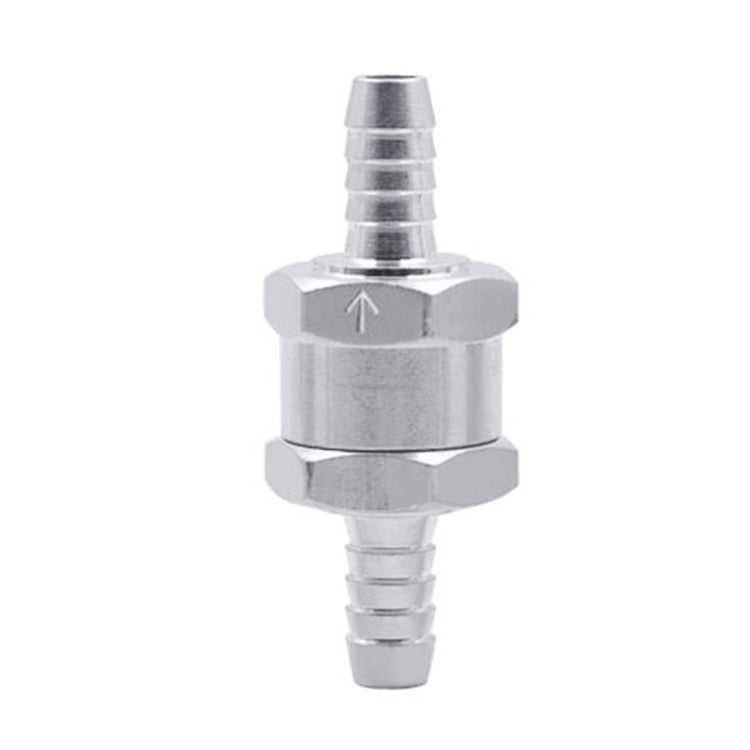 Car 8mm Aluminium Alloy Fuel Petrol One Way Non Return Check Valve - Engine Fittings by buy2fix | Online Shopping UK | buy2fix