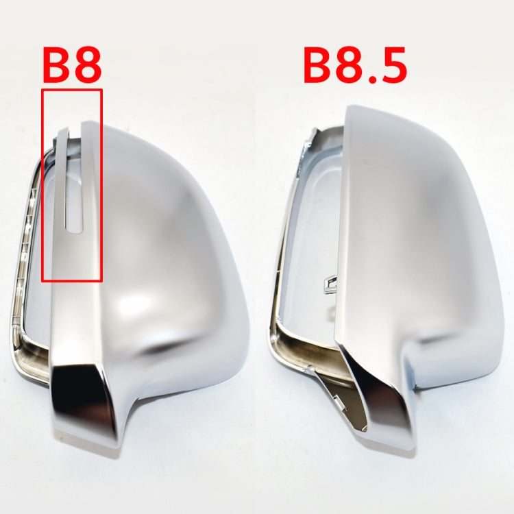 1 Pair For Audi A4 B8 Car Dynamic LED Turn Signal Light Rearview Mirror Flasher Water Blinker (Transparent Black) - Arrow Turn Lights by buy2fix | Online Shopping UK | buy2fix