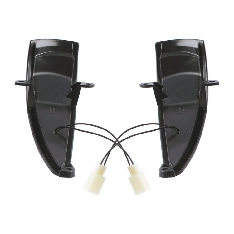 1 Pair For Honda Civic 2006-2011 Car Dynamic LED Turn Signal Light Rearview Mirror Flasher Water Blinker (Transparent Black) - Arrow Turn Lights by buy2fix | Online Shopping UK | buy2fix