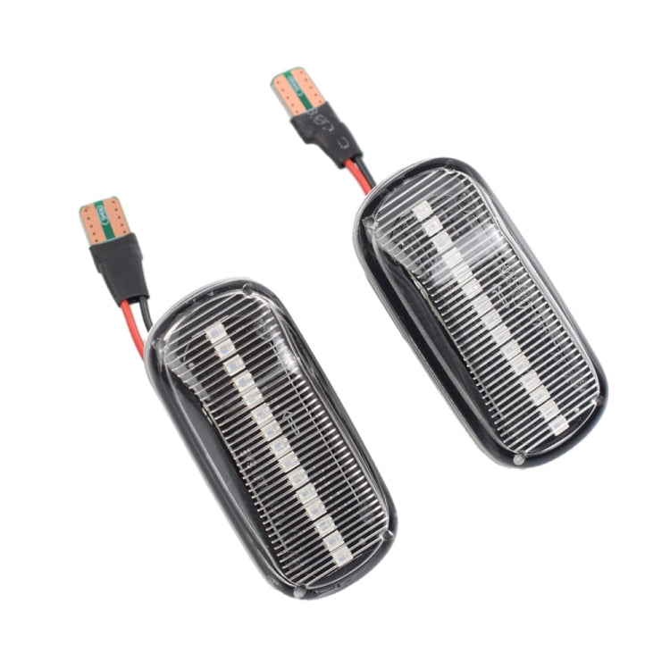 2pcs For Honda Civic 2001-2015 Car Dynamic LED Fender Side Light 34301-S5H-T02(Transparent) - Arrow Turn Lights by buy2fix | Online Shopping UK | buy2fix