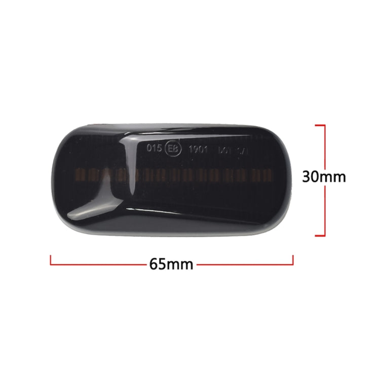 2pcs For Honda Civic 2001-2015 Car Dynamic LED Fender Side Light 34301-S5H-T02(Transparent) - Arrow Turn Lights by buy2fix | Online Shopping UK | buy2fix