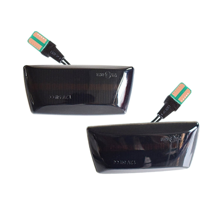 2pcs For Chevrolet Cruze 2009-2014 Car Dynamic LED Fender Side Light 1713423(Transparent Black) - Arrow Turn Lights by buy2fix | Online Shopping UK | buy2fix