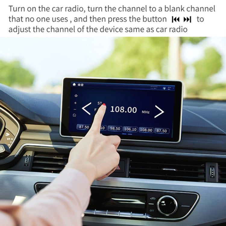 Car Bluetooth MP3 Player Audio FM Transmitter with Ambient Light - Bluetooth Car Kits by buy2fix | Online Shopping UK | buy2fix