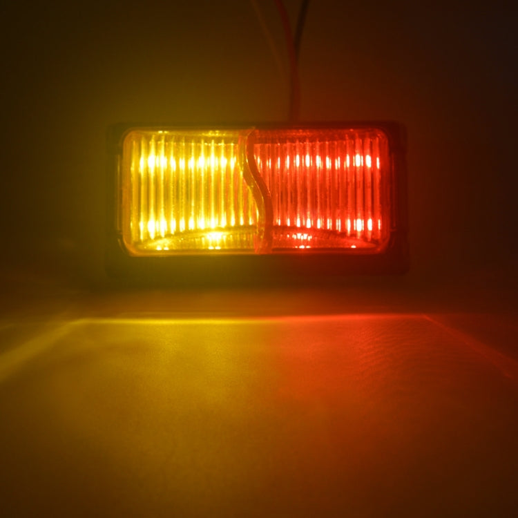 4pcs MK-049 Truck 8LEDs Double Color Side Marker Light - Running Lights by buy2fix | Online Shopping UK | buy2fix