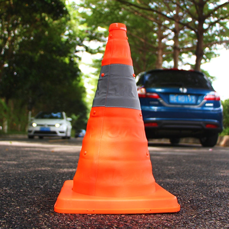 Car Telescopic Folding Road Cone Oxford Cloth Reflective Warning Sign - Reflective Material by buy2fix | Online Shopping UK | buy2fix