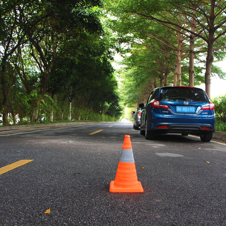 Car Telescopic Folding Road Cone Oxford Cloth Reflective Warning Sign - Reflective Material by buy2fix | Online Shopping UK | buy2fix