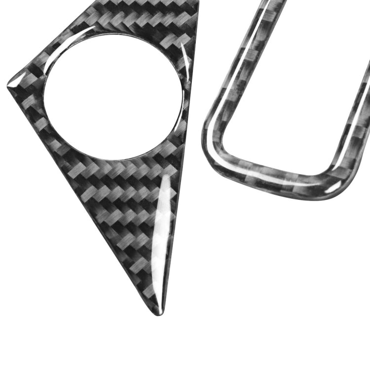 4 PCS Car Carbon Fiber Door Horn + Window Air Outlet Decorative Sticker for Nissan GTR R35 2008-2020, Left and Right Drive Universal - Car Interior Mouldings by buy2fix | Online Shopping UK | buy2fix