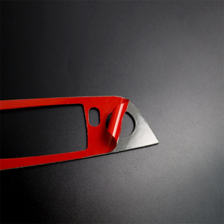 4 PCS Carbon Fiber Car Left Driving Lifting Panel Decorative Sticker without Folding for BMW E90 / 320i / 325i, Diameter: 37.8cm - Car Interior Mouldings by buy2fix | Online Shopping UK | buy2fix