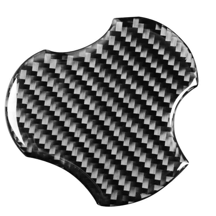 4 in 1 Car Carbon Fiber Water Cup Holder Mat Decorative Sticker for Jeep Wrangler JK 2007-2010, Left and Right Drive Universal - by buy2fix | Online Shopping UK | buy2fix