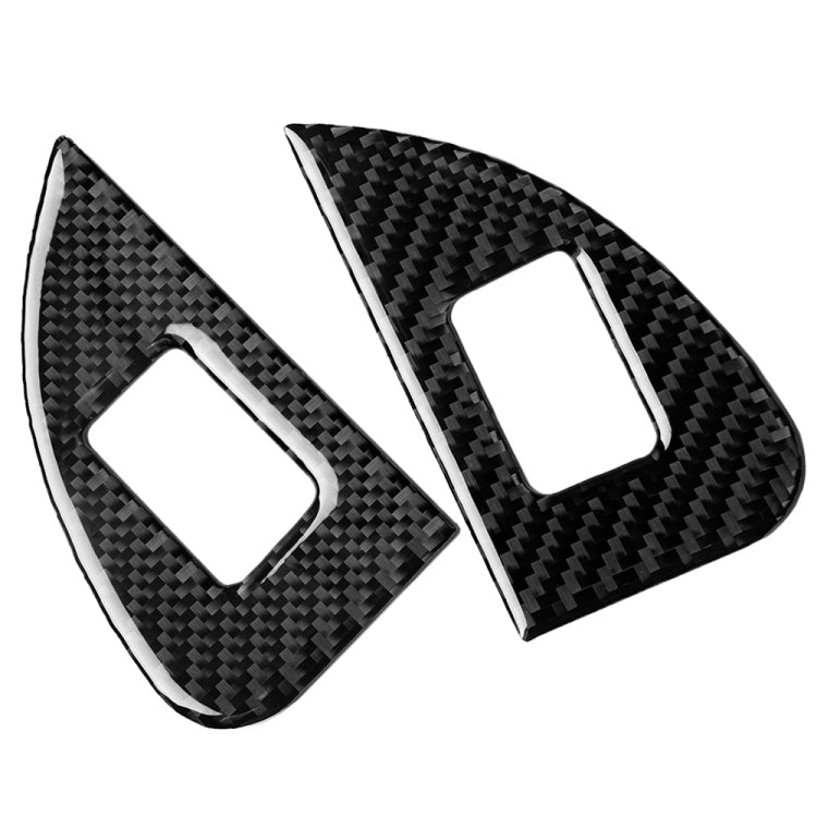4 in 1 Car Carbon Fiber Window Button Panel Decorative Sticker for Alfa Romeo Giulia 2017-2019, Right Drive - Car Interior Mouldings by buy2fix | Online Shopping UK | buy2fix