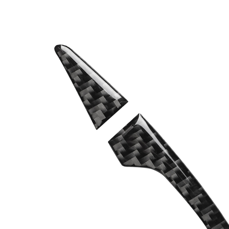 4 PCS Car Carbon Fiber Door Outside Handle Decorative Sticker for Audi A3 2014-2019, Left and Right Drive Universal - Car Interior Mouldings by buy2fix | Online Shopping UK | buy2fix