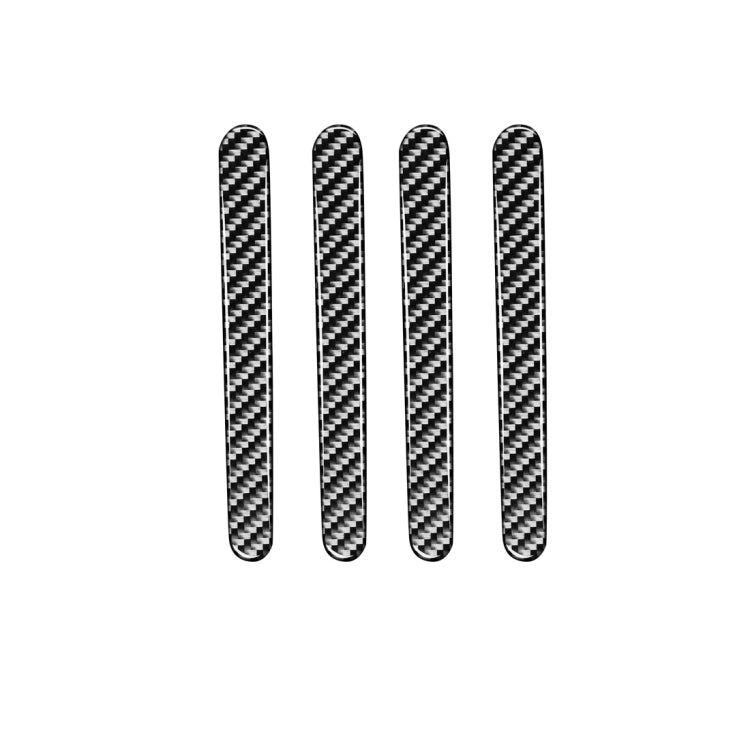 4 PCS Car Carbon Fiber Door Outside Handle Decorative Stickers for Chevrolet Cruze 2009-2015, Left and Right Drive Universal - Decorative Strip by buy2fix | Online Shopping UK | buy2fix