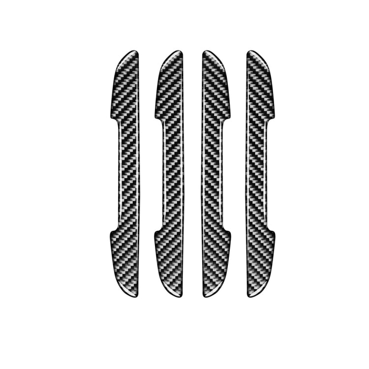 4 PCS Car Carbon Fiber Side Anti-collision Bumper Strip for Chevrolet Cruze 2009-2015, Left and Right Drive Universal - Anti Collision Sticker by buy2fix | Online Shopping UK | buy2fix