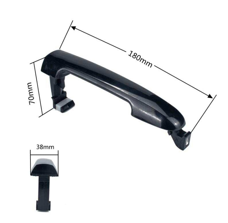 2 PCS Auto Outside Door Handles 826513K000 for Hyundai - Door Handles by buy2fix | Online Shopping UK | buy2fix