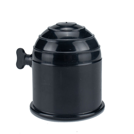 50mm Black Plastic Car Truck Tow Ball Cover Cap Towing Hitch Trailer Towball Protection by buy2fix