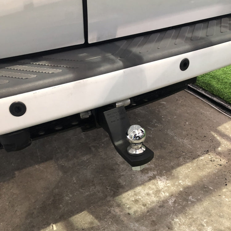 50mm Black Plastic Car Truck Tow Ball Cover Cap Towing Hitch Trailer Towball Protection by buy2fix