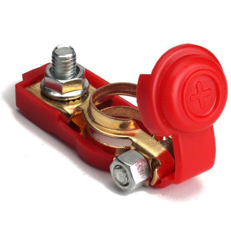 1 Pair Car Battery Cable Terminal Clamps Connectors Battery Clip Wiring with Protective Cleaning - Booster Cable & Clip by buy2fix | Online Shopping UK | buy2fix