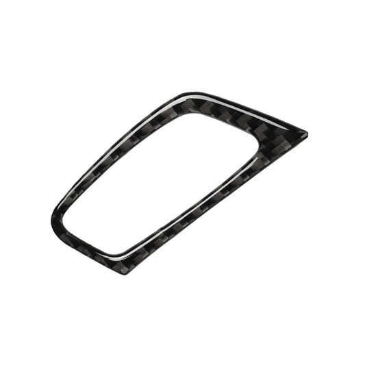 Car Carbon Fiber Solid Color Key Hole Decorative Sticker for BMW E70 X5 / E71 X6 2009-2013, Left Drive by buy2fix