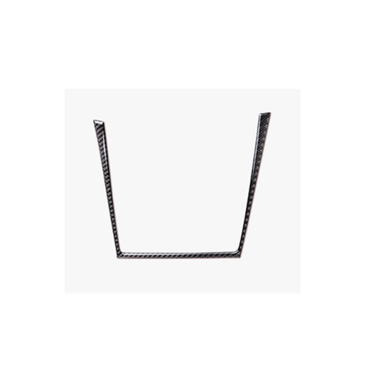 Car Carbon Fiber Water Cup Holder Decorative Sticker for BMW E70 X5 / E71 X6 2009-2013, Right Drive by buy2fix