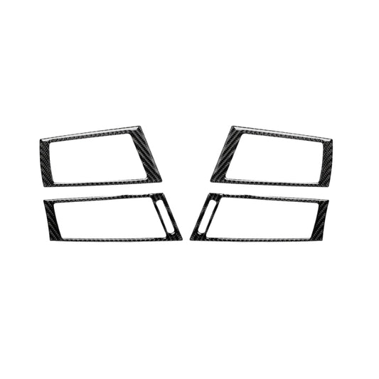 4 in 1 Car Carbon Fiber Side Air Outlet Decorative Sticker for BMW 2008-2013 X5 E70 / X6 E71, Left and Right Drive Universal - Car Interior Mouldings by buy2fix | Online Shopping UK | buy2fix