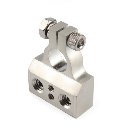 2 PCS Positive and Negative Car Metal Battery Connectors Terminals Clamps Clips with Kits by buy2fix